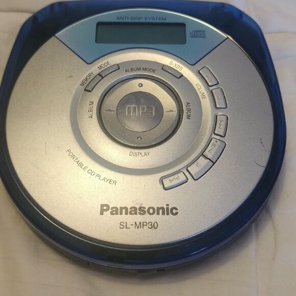 1980s  Vintage Panasonic Portable CD Players SL SX430 & SL MP30, WORK! - Picture 2 of 3